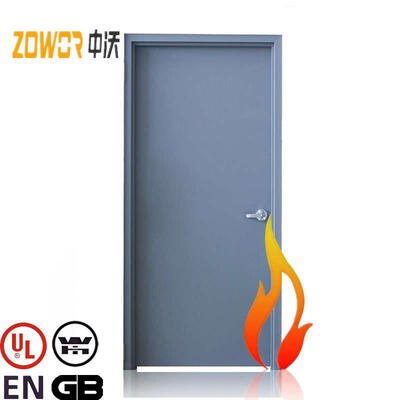 American Standard UL Listed Metal Fire Door 90 180 Min Fire Rated Steel Entrance Door for Office Apartment Building Security