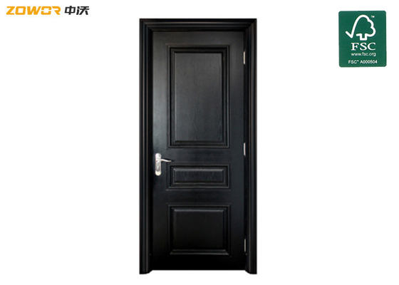 Solid Core Flush 3 Panel 40mm Thick Plain Wooden Door